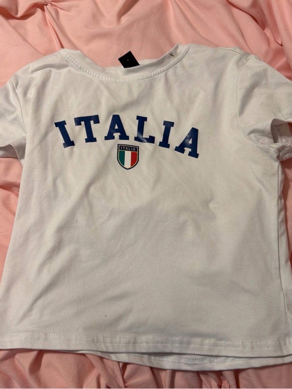 Women Italia Graphic Tee - White